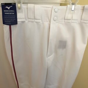 NWT Mizuno men’s size small baseball pants